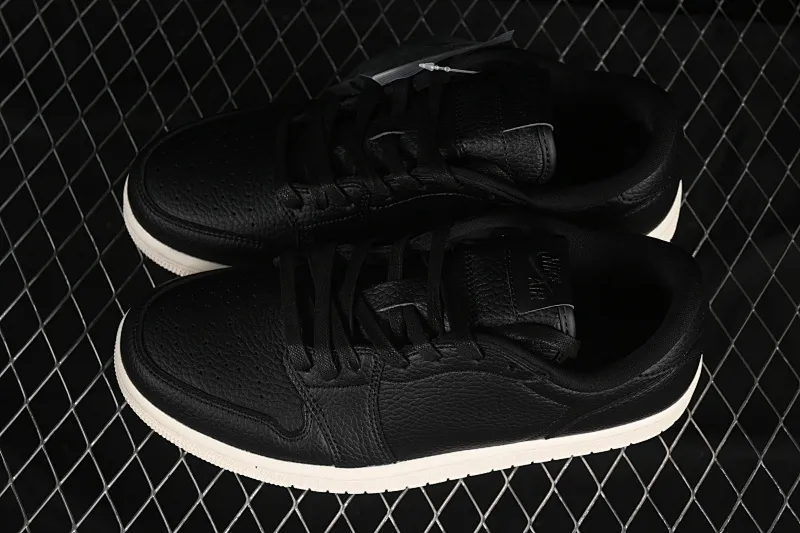 All categories Air Jordan Jordan series basketball shoes Air Jordan 1 Low Air Jordan 1 Low "Black Sail" AJ1 Joe 1 solid color low-top retro culture basketball shoes 848775-005